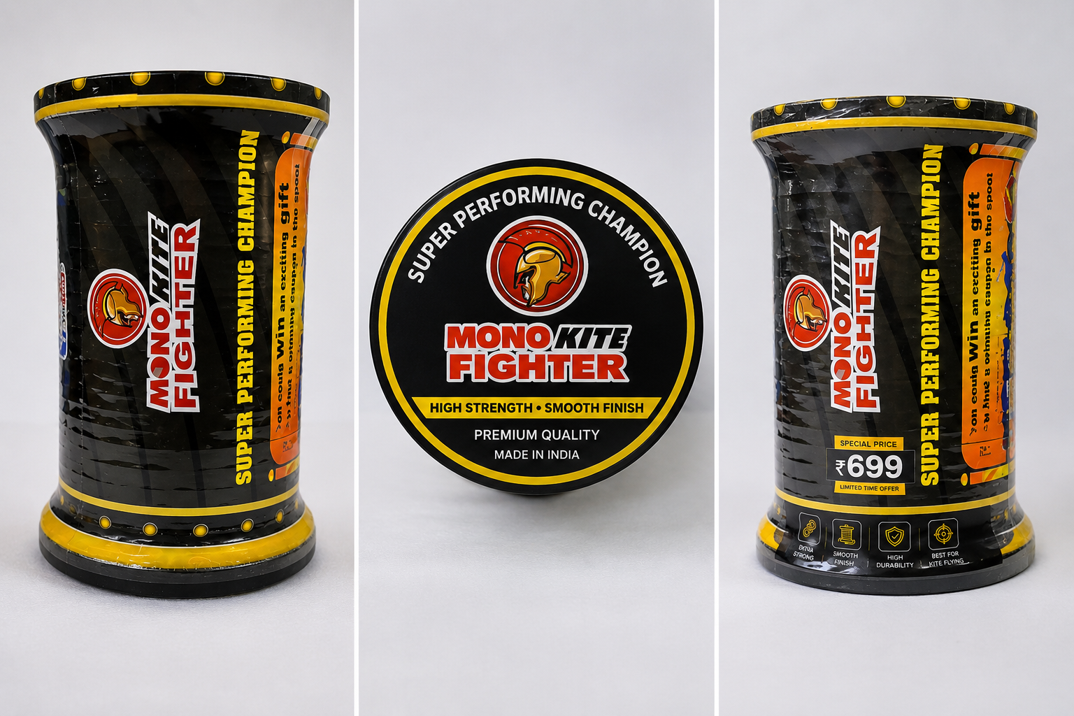 MonoKite Fighter Premium Manjha Thread - Image 2